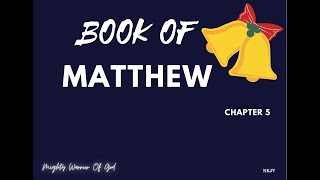 MATTHEW chapter 5 | MATTHEW IN ENGLISH | ENGLISH AUDIO BIBLE | NKJV AUDIO BIBLE