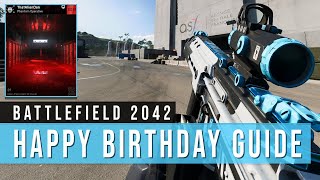 Happy Birthday Player Card Unlock Guide! Battlefield 2042 Season 6 Easter Egg