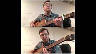 (4267) Zachary Scot Johnson Little Blue Original Song Live Slide Guitar Acoustic Folk Music Dobro HD
