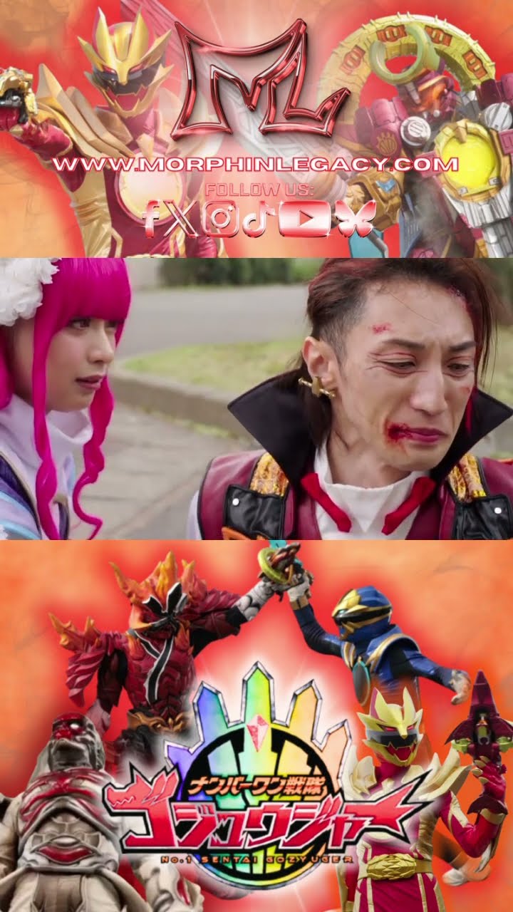 FIRE CANDLE & BOUQUET 🔥💐 #gozyuger #supersentai50 - YouTube