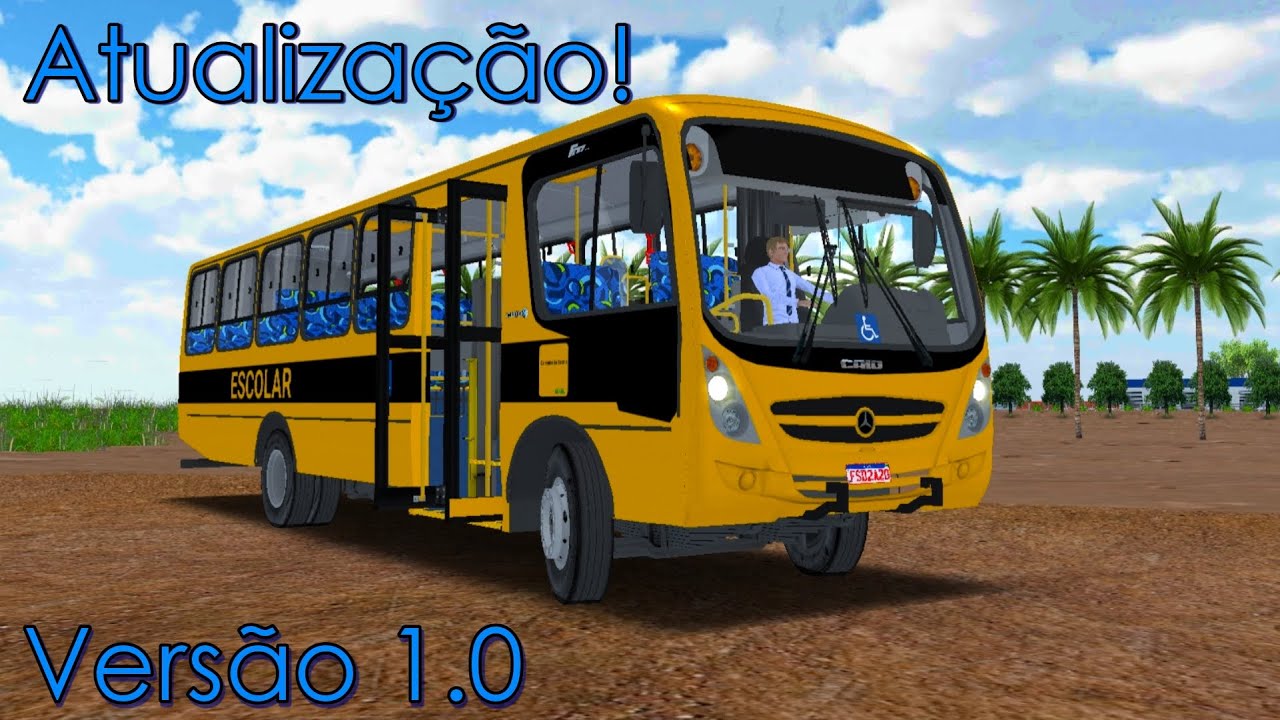 Caio Foz Super Escolar MB OF-1418 - Fase 2 Proton Bus - Lukas Gameplays