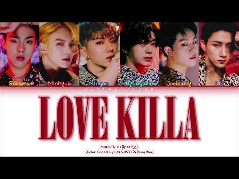 {VOSTFR} MONSTA X (몬스타엑스) - 'LOVE KILLA' (Color Coded Lyrics Français/Rom/Han/가사)