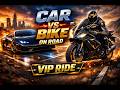 Car vs Bike Animation Using HTML CSS 🚗🏍️ | Road Animation Project Tutorial