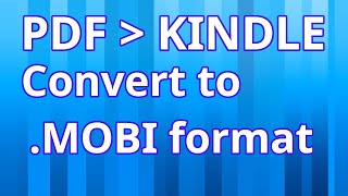 PDF to kindle