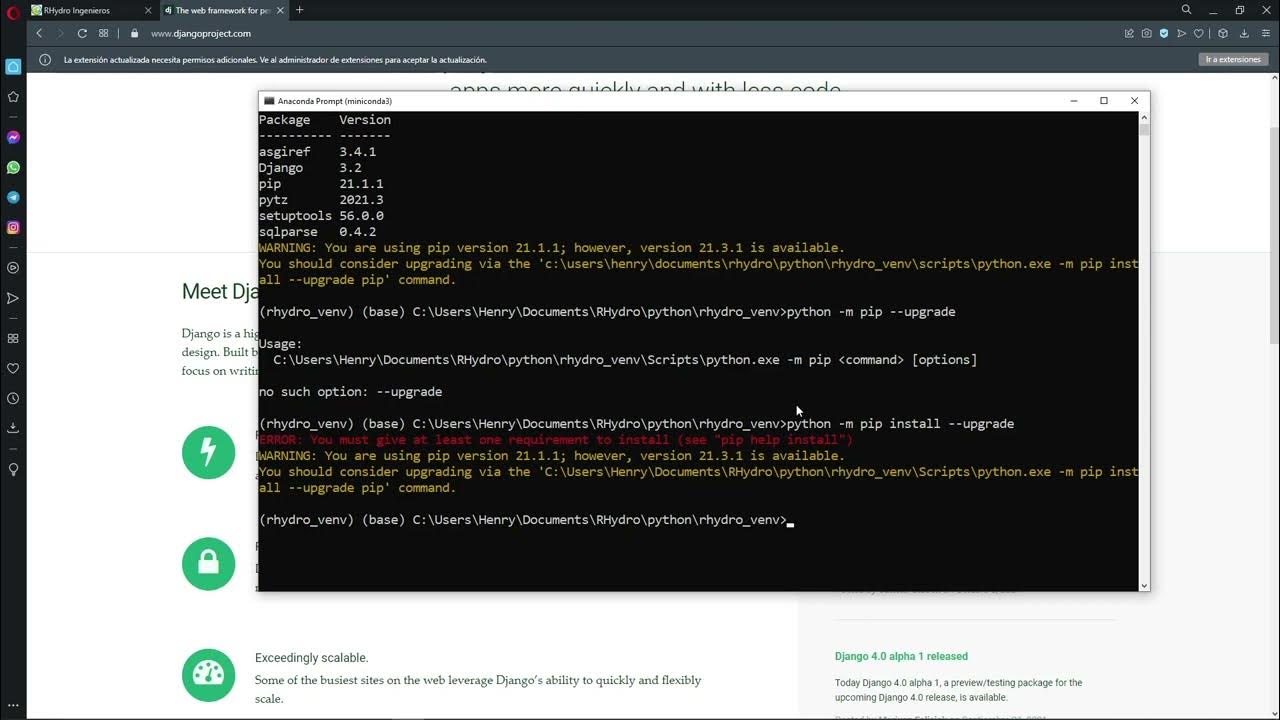 Tutorial de Creación y Manejo de Entornos Virtuales en Python - YouTube