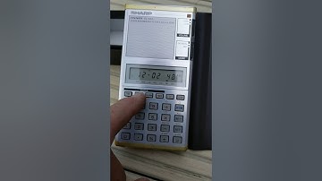 Vintage Electronics - SHARP ELSIMATE EL-640