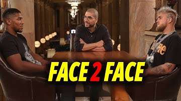 NETFLIX UNCUT: Jake Paul vs Anthony Joshua — FACE 2 FACE Interview!