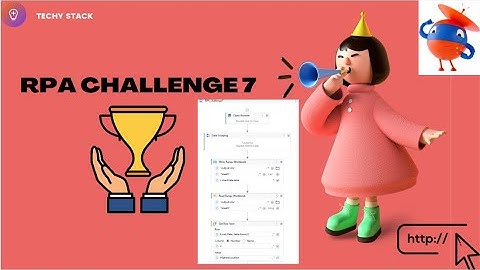 Uipath | RPA Challenge7 #techystack #uipath  #robotics #rpa #rpastarschallenge #stardex
