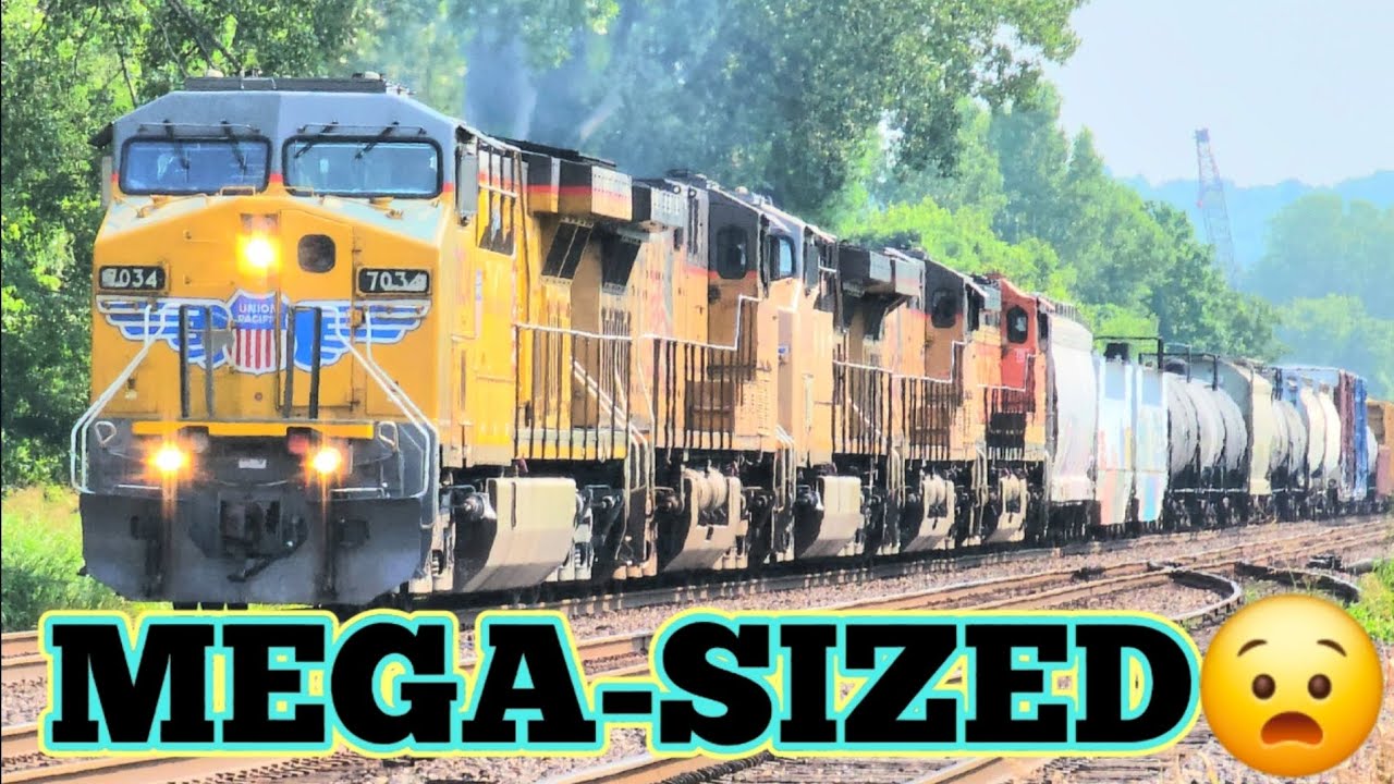 COLOSSAL SIZED TRAINS ON THE MAINS WITH MEGA POWER! - YouTube