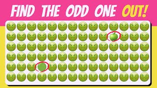 Find the ODD One Out - Emoji Edition 🥵 🥶 🤢 | Easy, Medium, Hard, Impossible