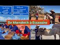 En route pour essaouira vlog part 1 je dcouvre des endroits magnifiques 