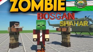 Zombie Bosgan Shahar #Minecarfoynida Juda Qiziqarli[You Tube]