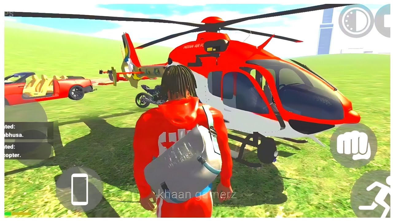 HELICOPTER CHEAT CODES: indian bikes driving 3d latest gameplay video #