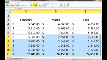 30 Second Series - Microsoft Excel - Zoom in on Selection of Cells