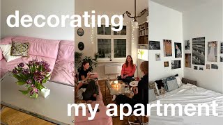 Decorating my first ever apartment! | MOVING VLOG pt.3