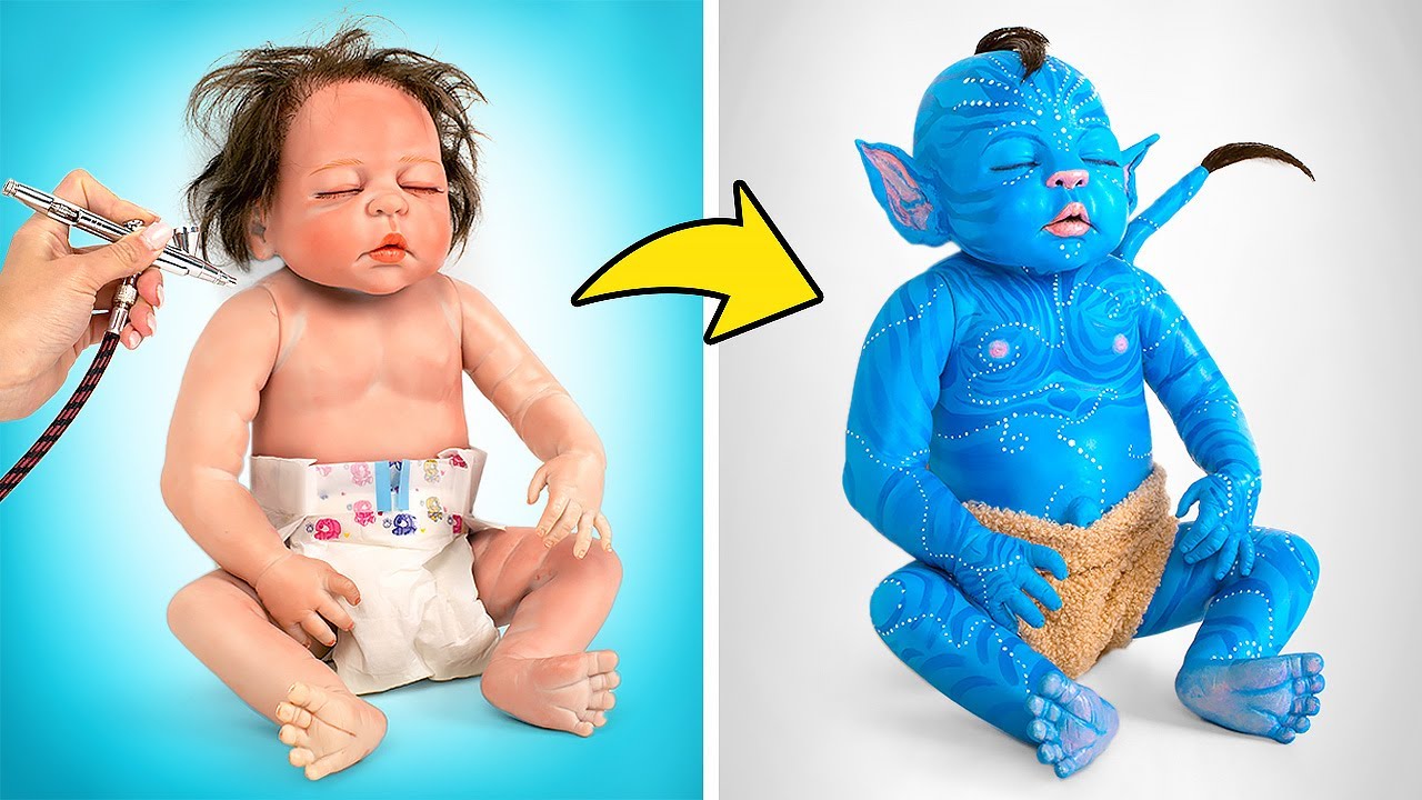 ⁣Bayi Na’vi Terlucu dari Boneka Reborn Biasa