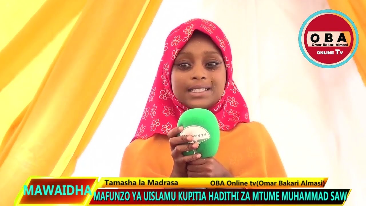 Mafunzo ya Uislamu kupitia Hadithi za Mtume Muhammad saw Yakitolewa na watoto hawa