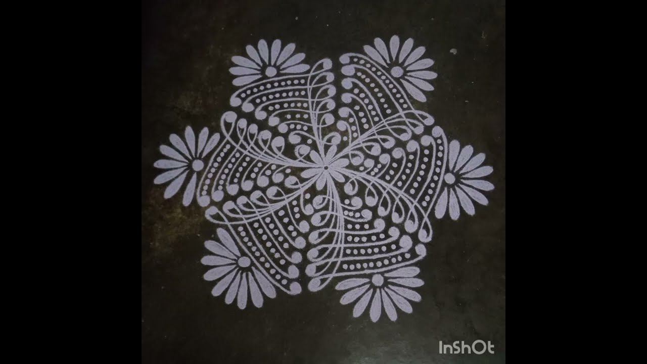5*3 dots /தை மாத கோலம் /rangoli kolam designs simple muggulu/ beginners kolam 