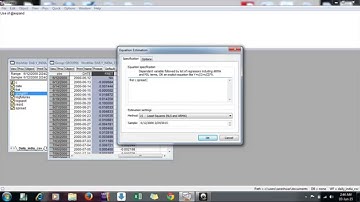 Regression with time dummies in Eviews using @expand function