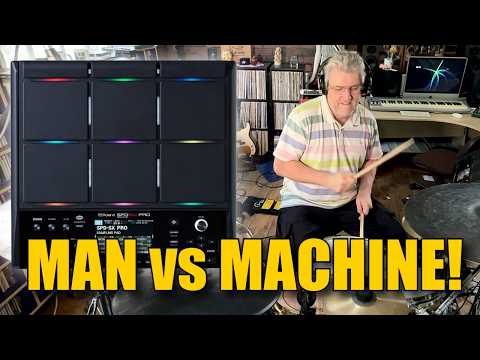 ME vs ROLAND SPD SX PRO | Raw jam, no edits #drums #sampling #roland