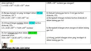 T4B3 3.2A Konsep Mol - Pemalar Avogadro & Jisim Molar T4B3 3.2A Konsep Mol - Pemalar Avogadro & Jisim Molar