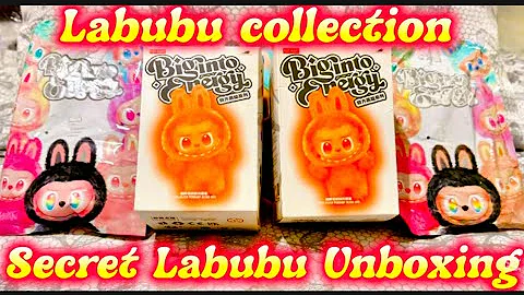 let’s unbox my secret labubu collection with me #labubu #popmart #unboxing #labubuviral