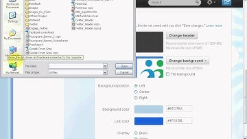 Edit/Upload Twitter Header image