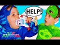 PJ Masks CATBOY EATS FORKY from Toy Story 4 movie! Gekko Saves Forky