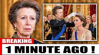 BREAKING NEWS!  Princess Anne's Last Public Role — Crowning Catherine As Family's New Leader