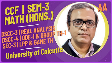 CCF | Sem-3 | Math (Hons.) | CU