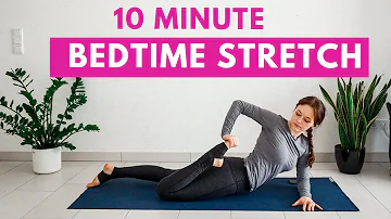 10 min BEDTIME YOGA STRETCH | Full Body Stretches To Release Muscle Tension Before Bed