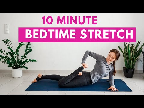 10 min BEDTIME YOGA STRETCH  Full Body Stretches To Release
