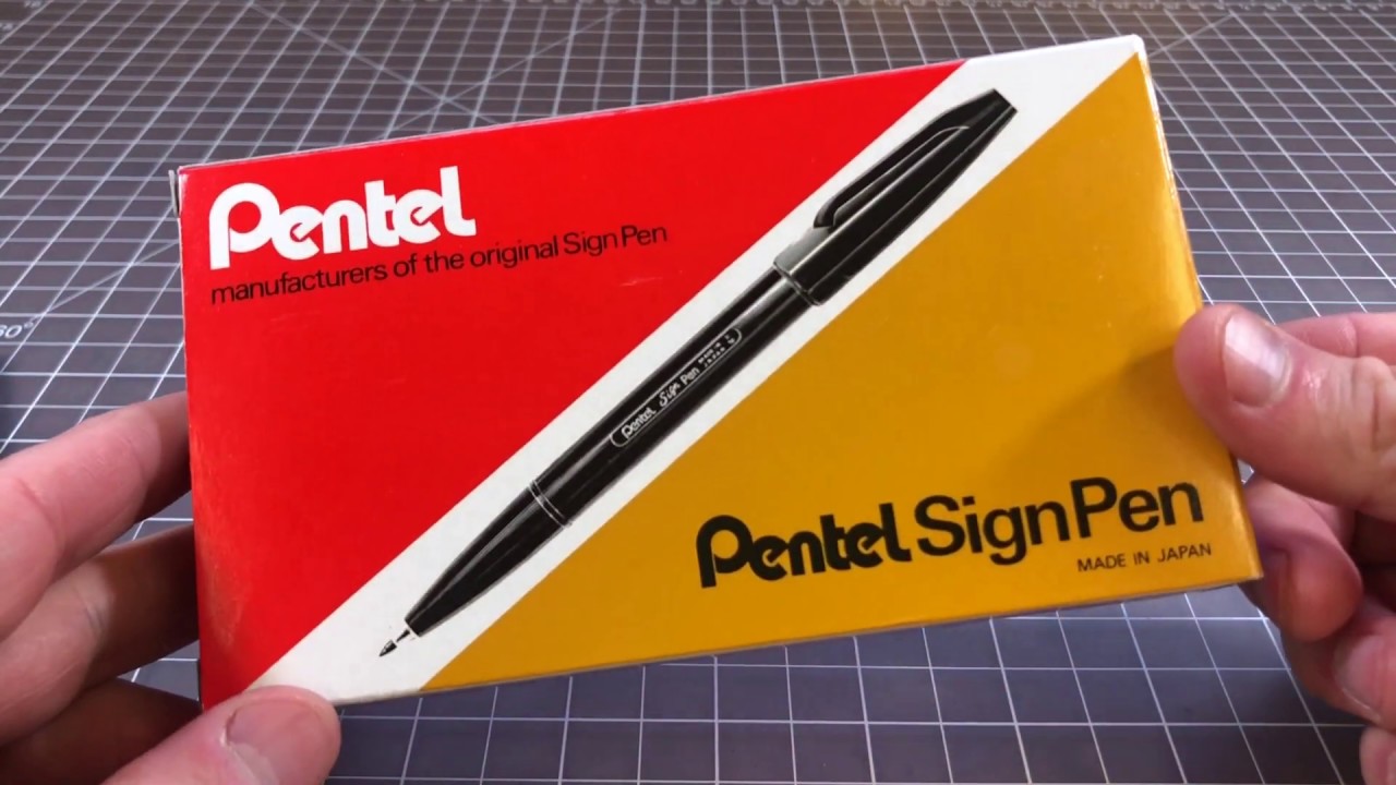 What Is A Sign Pen? [Pentel Sign Pen Review] 