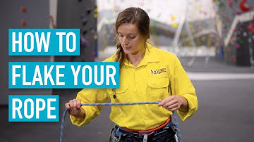 ASM at Climb Fit: How to flake your climbing rope