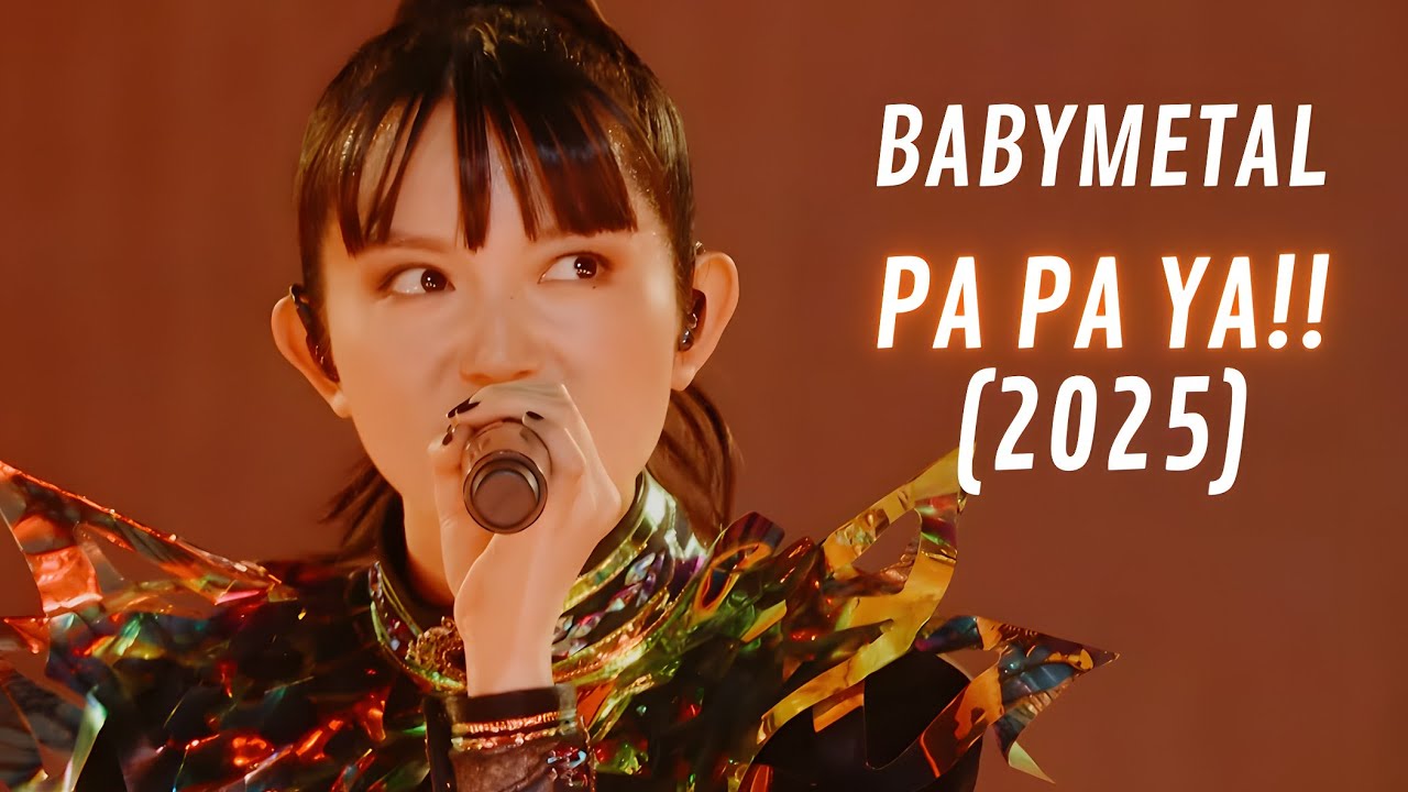 BABYMETAL - PA PA YA!! // Live at The O2 Arena | 2025