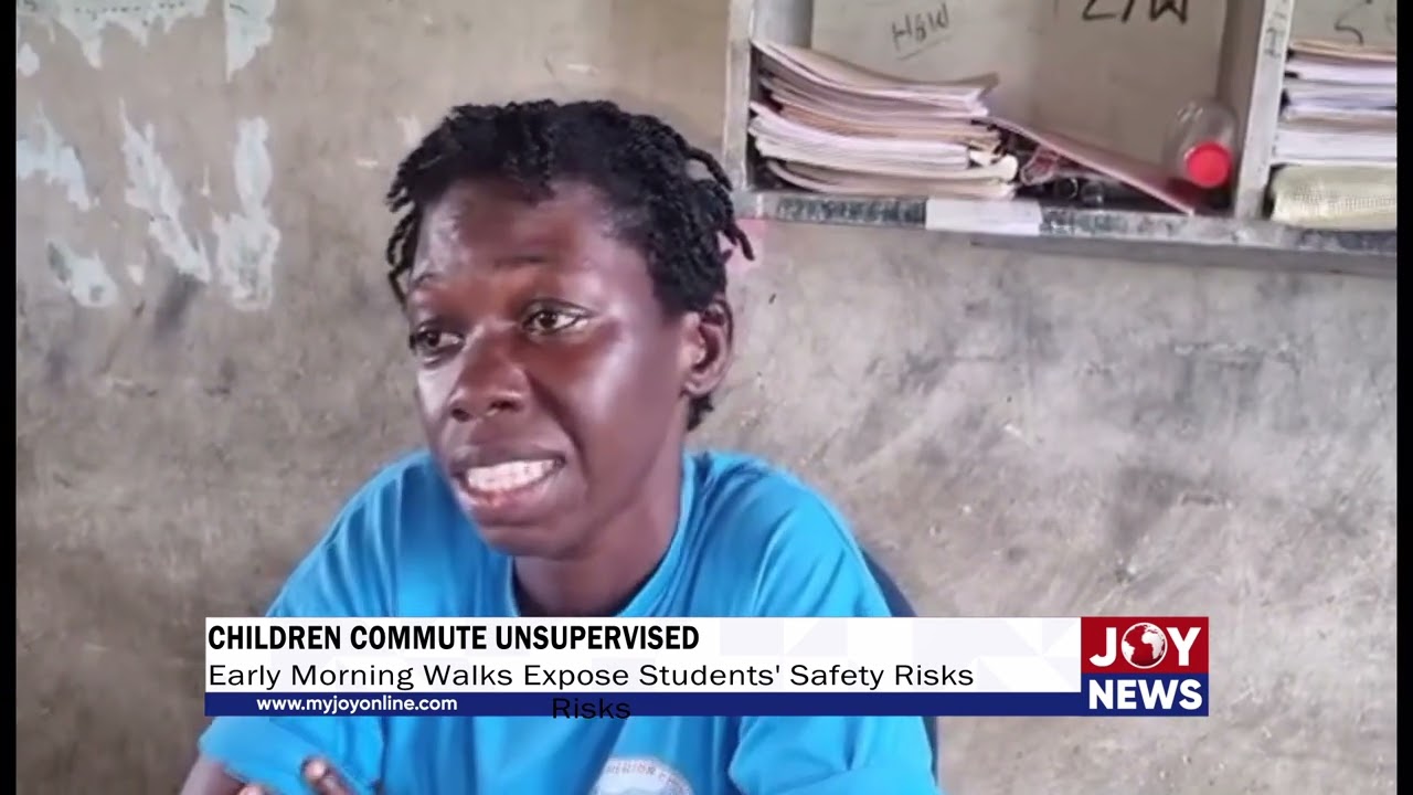 Children commute unsupervised: Early Morning Walks Expose Students’ Safety Risks.