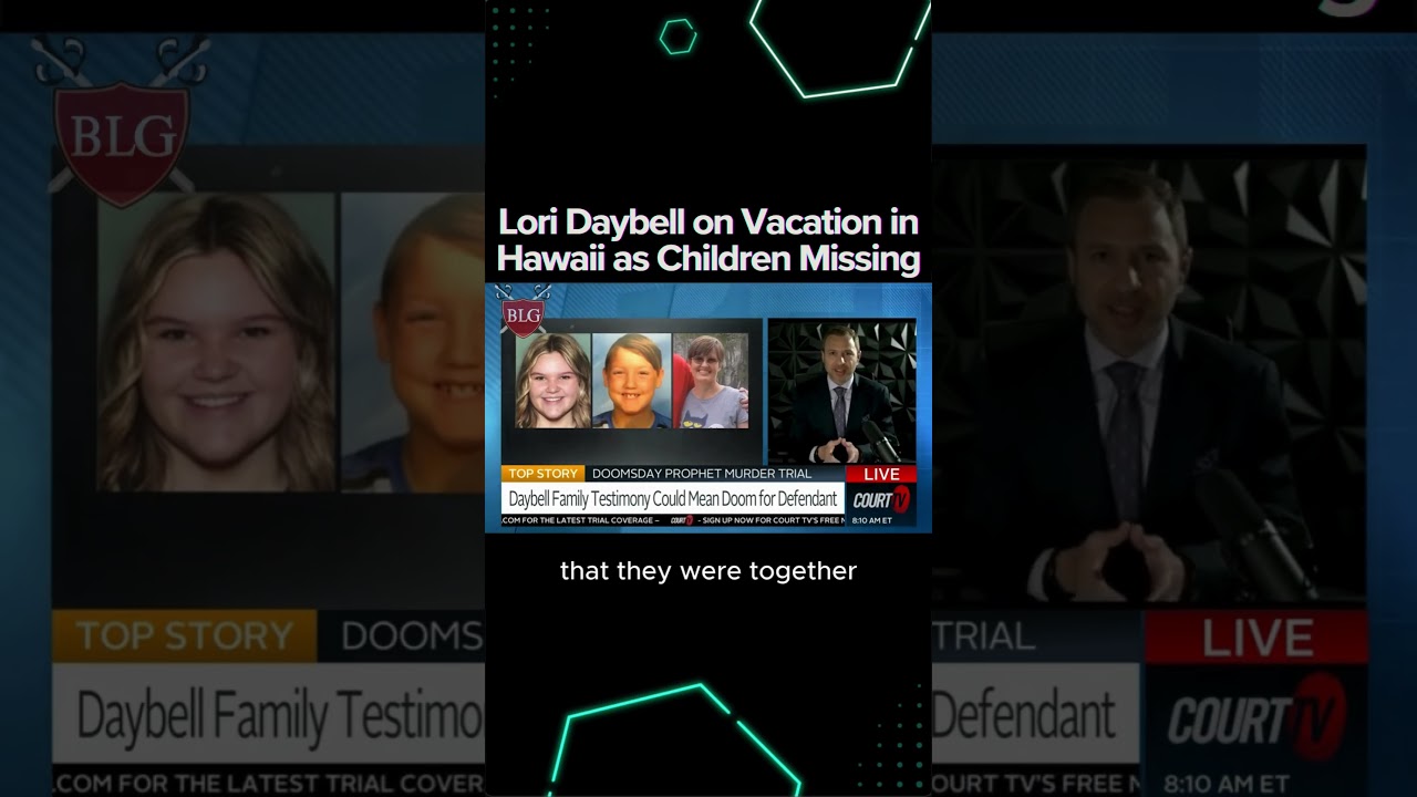 Chad and Lori Daybell on Vacation in Hawaii as Children Missing