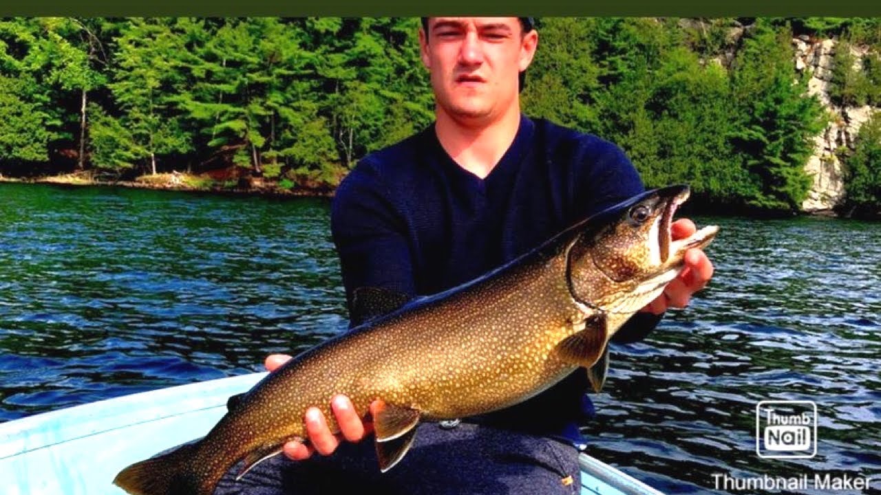 LAKE TROUT fishing on the BIG RIDEAU YouTube