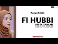 FI HUBBI - NISSA SABYAN (LYRIC VIDEO | LIRIK LATIN)