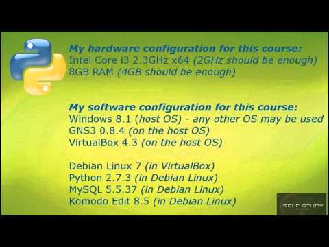 Python for beginner 003 Necessary software
