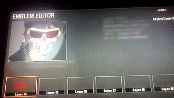 Black Ops 2 - Ghost ( MW2 ) Emblem Tutorial