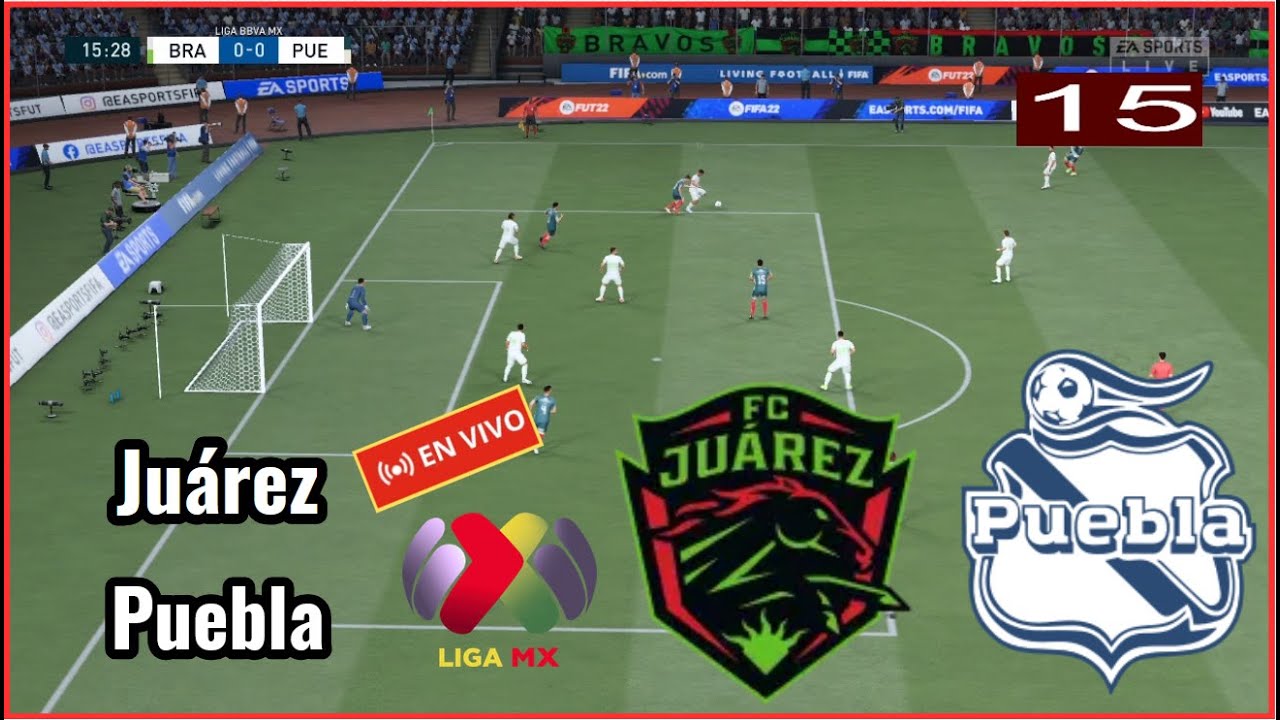 Bravos de Juárez vs Puebla EN VIVO Liga MX Jornada 15 partido de hoy ...