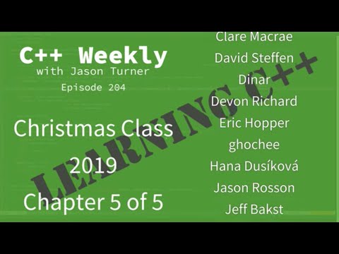C++ Weekly -