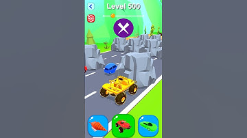 Shape shifting gameplay level 500🥳 #games