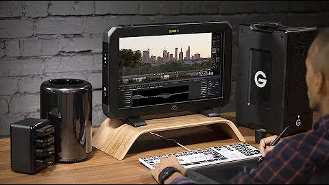 Atomos Displays Sumo Monitor/Recorder & Ninja Inferno with the GH5 at Cine Gear Expo 2017