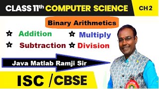 Binary Arithmetic for class 11th by Java Matlab Ramji Sir