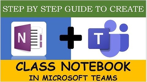 Creating Class Notebook in Microsoft Teams| How to use OneNote Class Notebook in Microsoft Teams