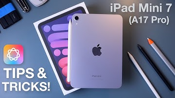 How to use iPad mini 7 + Tips/Tricks!