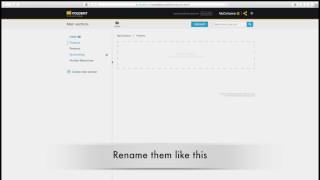 Renaming and Adding Sections in Folderit Document Management System Software