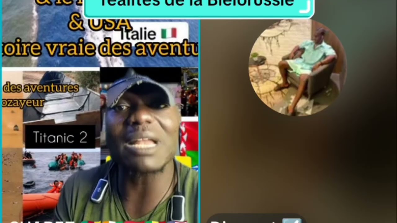 Il veut aller au Canada Il as préfèrer d'aller à aventures